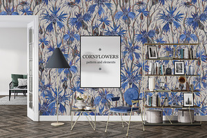 Pattern "Cornflowers"