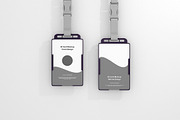 ID Card Mockups, a Product Mockup by Kenrichi (Thumbnail 3 of 4)