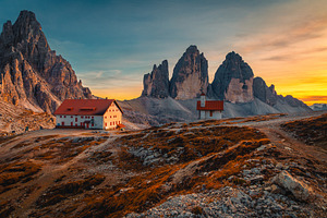 Tre Cime di Lavaredo peaks, a Nature Photo by Alpine Dreams