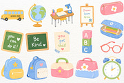 Kids Back to School Clipart Teacher, a Person Illustration by SugarCloudStudioArt (Thumbnail 4 of 6)
