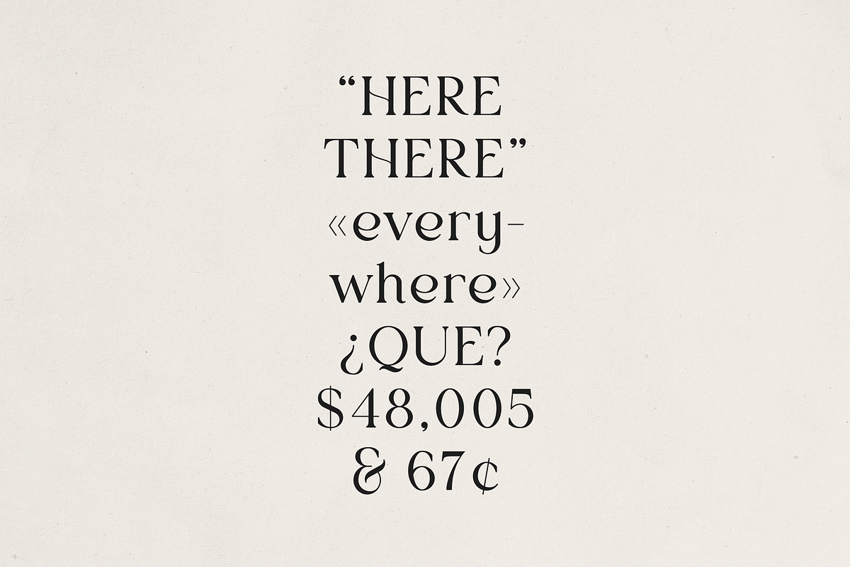 Vurnia – Elegant Serif Font, a Serif Font by Only Fonts (Photo 9 of 11)