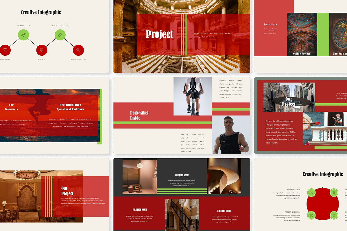 Multi Art - POWER POINT, a Presentation Template by Fortyone