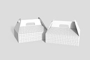 Takeaway Food Box Packaging Mockup, a Product Mockup by graphypix (Thumbnail 4 of 4)