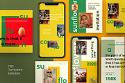 Sunflower - Social Media Bundle, a Social Media Template by Dirtytemp Studio (Thumbnail 2 of 15)