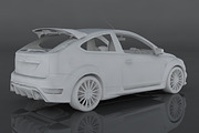 2009 Ford Focus RS, a Cars & Vehicle 3D Model by valtriiu (Thumbnail 9 of 12)