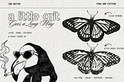 Ink Matter Brushes for Procreate, a Brush Add-On by Fins and Fiction (Thumbnail 6 of 7)