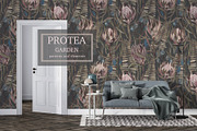 Pattern PROTEA GARDEN, an Illustration by PASHKOVA (Thumbnail 1 of 14)