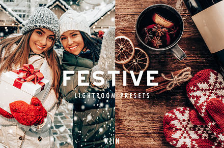 FESTIVE CHRISTMAS LIGHTROOM PRESETS
