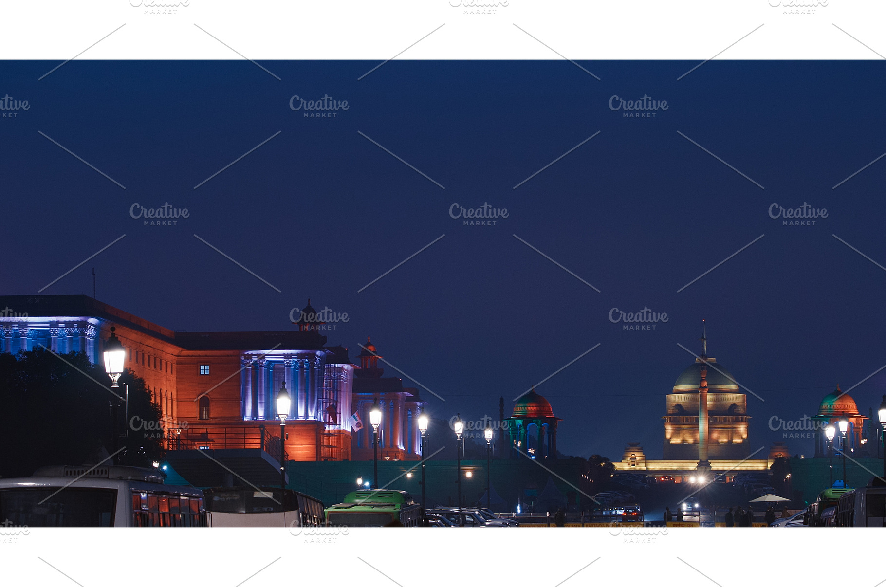 New Delhi, Delhi, India. Skyline, an Architecture Photo by Our Amazing World