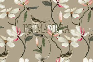 Primavera, Luxury Floral Pattern