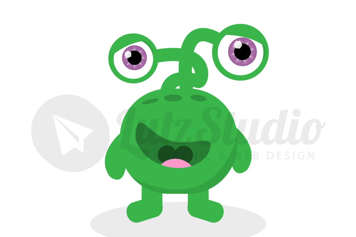 Cute, High Quality Vector Monsters preview 2
