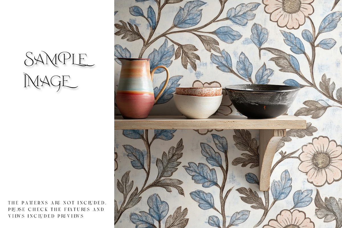 Wallpaper Mockups PSD and PNG, a Product Mockup by mock-ups (Photo 9 of 13)
