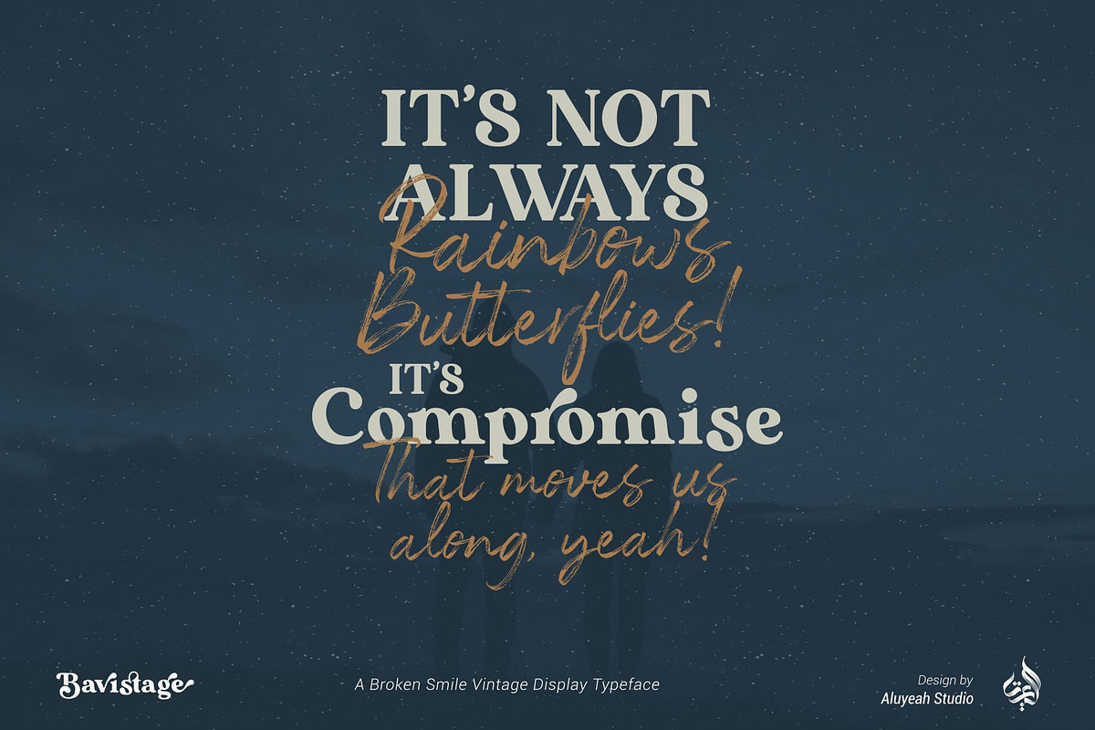 Bavistage, a Serif Font by Aluyeah Studio (Photo 9 of 15)