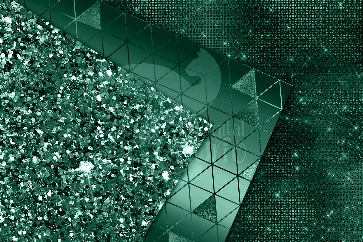 Luxury Emerald Textures, a Texture Graphic by Digital Curio