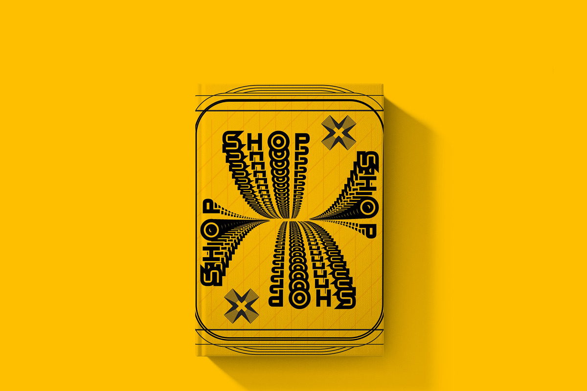 Optical Typography Poster Pack, a Poster Template by NJ Himel (Photo 4 of 51)