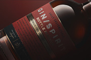 Gin Bottle Mockup V2, a Product Mockup by HexenDesigns (Thumbnail 1 of 14)