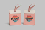 Gift Bag Mockup, a Packaging Mockup by seramoe (Thumbnail 3 of 5)