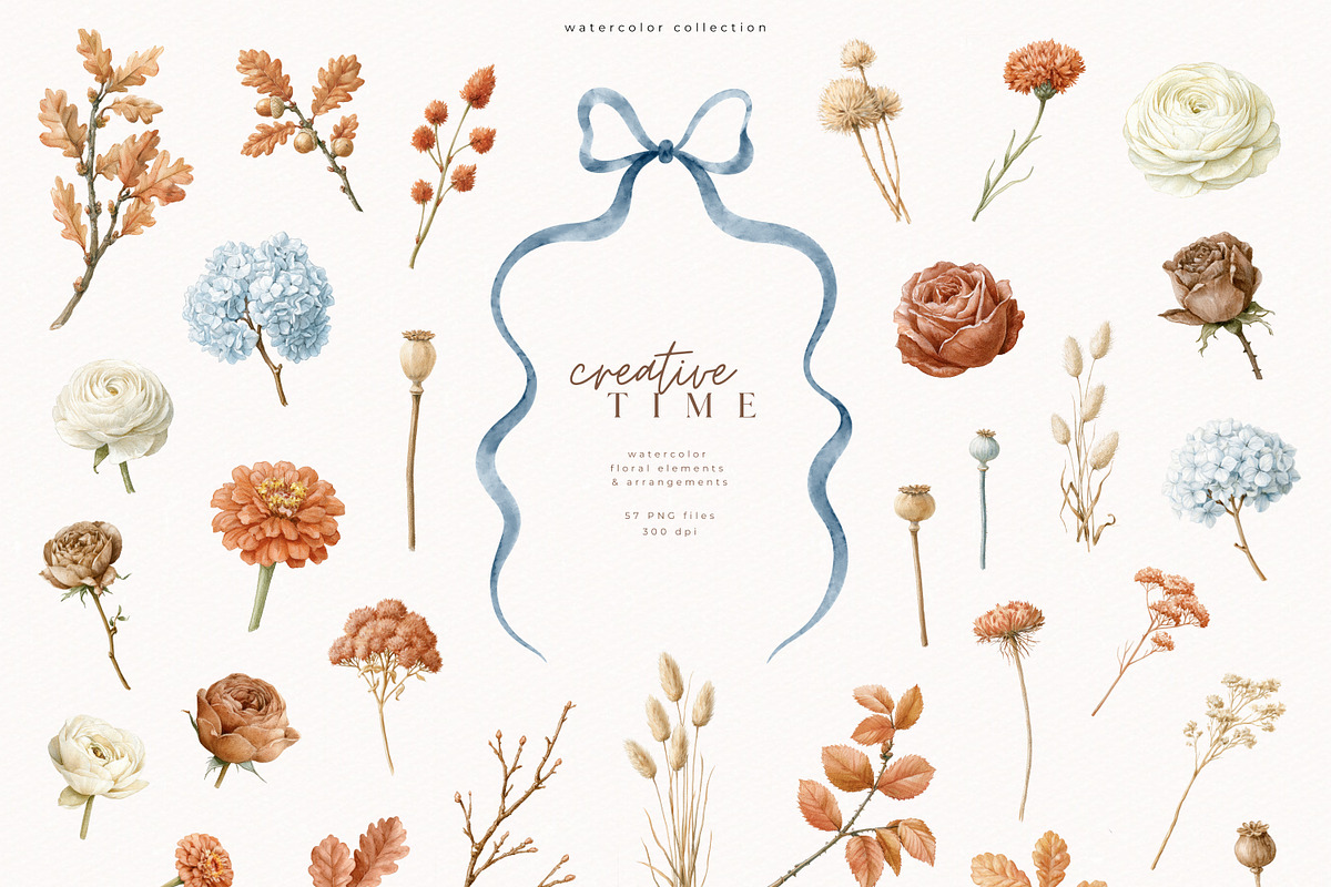Creative Time Collection, a Seasonal Illustration by PeDe Designs (Photo 11 of 17)