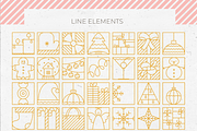 Abstract Christmas Elements, an Illustration by Purrga (Thumbnail 6 of 7)
