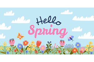 Blooming Spring Season Poster