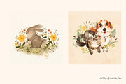 Realistic watercolor brushes - PS, a Brush Add-On by Jenteva Art (Thumbnail 9 of 11)