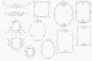 Vintage French Ornamental Frames Set, an Illustration by AlenaVlasko stock Market (Thumbnail 3 of 5)