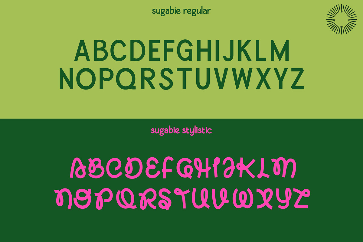 Sugabie - Sweet font duo, a Sans Serif Font by Setara Langit CreativeStd (Photo 6 of 7)