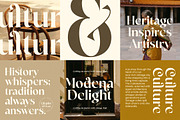 Victoria Culture Modern Serif, a Serif Font by timelesstype.co (Thumbnail 16 of 20)