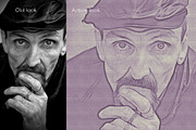 Pencil Sketch Photoshop Action preview 4