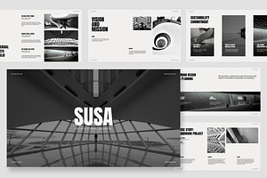 Susa : Architect Kit Google Slides, a Presentation Template by Punkl Camp