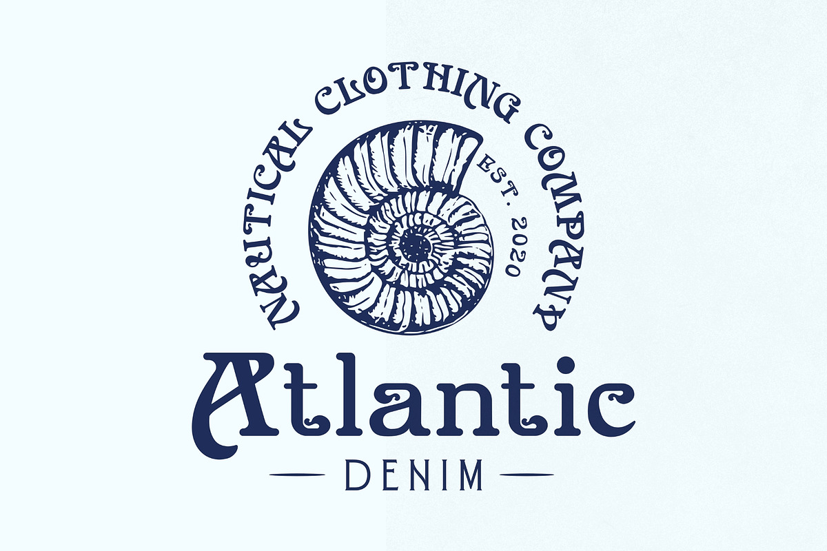 Nautical Font Bundle - 146 Fonts!, a Serif Font by HipFonts (Photo 8 of 9)
