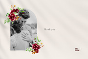 Burgundy - Elegant Wedding Suite, an Invitation Template by Azka Creative (Thumbnail 7 of 7)