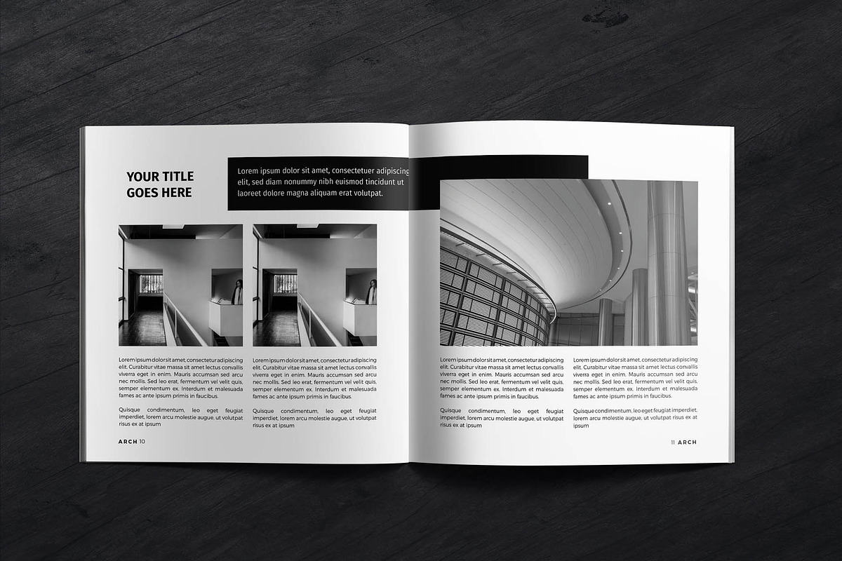 Square Architecture Brochure, a Brochure Template by New Lines (Photo 12 of 13)