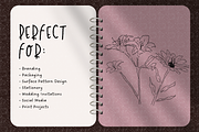 Wildflower Ink Atelier, a Decorative Illustration by The Journey Atelier (Thumbnail 7 of 19)