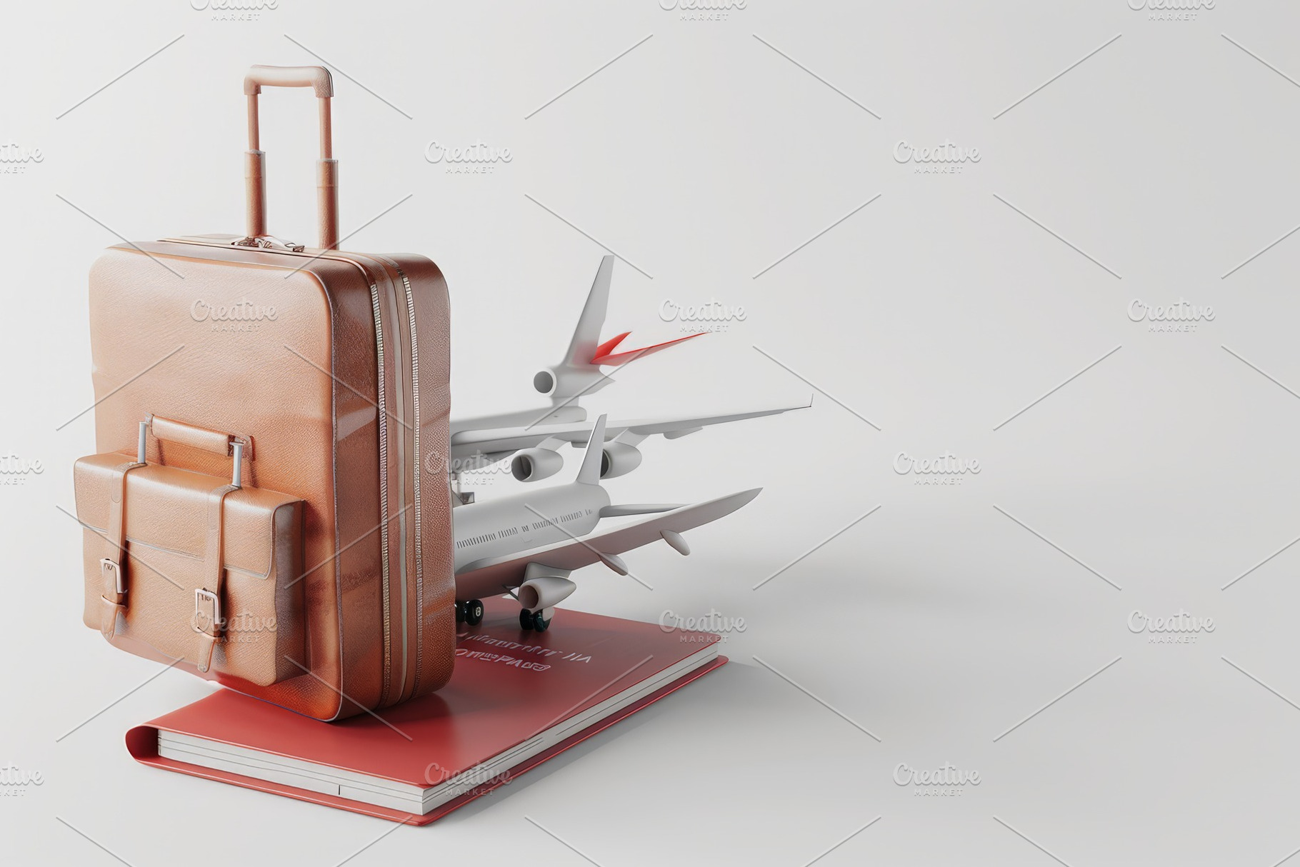 Luggage or baggage and planes placed, a Background Photo by Pixeness