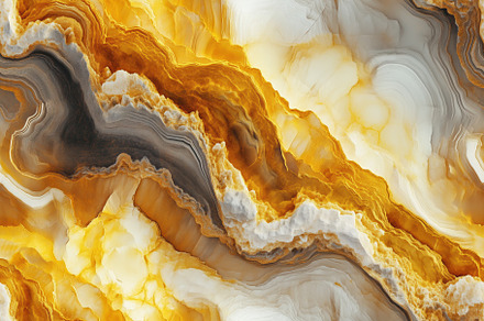 Seamless Citrine beautifully patterned agate stone with rich golden, white, and, a Texture Graphic by Textures & Backgrounds