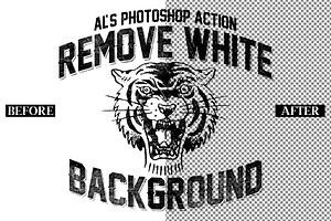 Remove White Background PSD Action