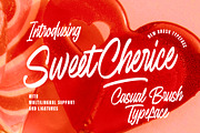 Sweet Cherice casual brush typeface, a Handwritten Font by Damarletter (Thumbnail 1 of 6)