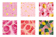 Pink Lemonade Seamless Digital Paper, a Graphic by CreationArt (Thumbnail 5 of 7)