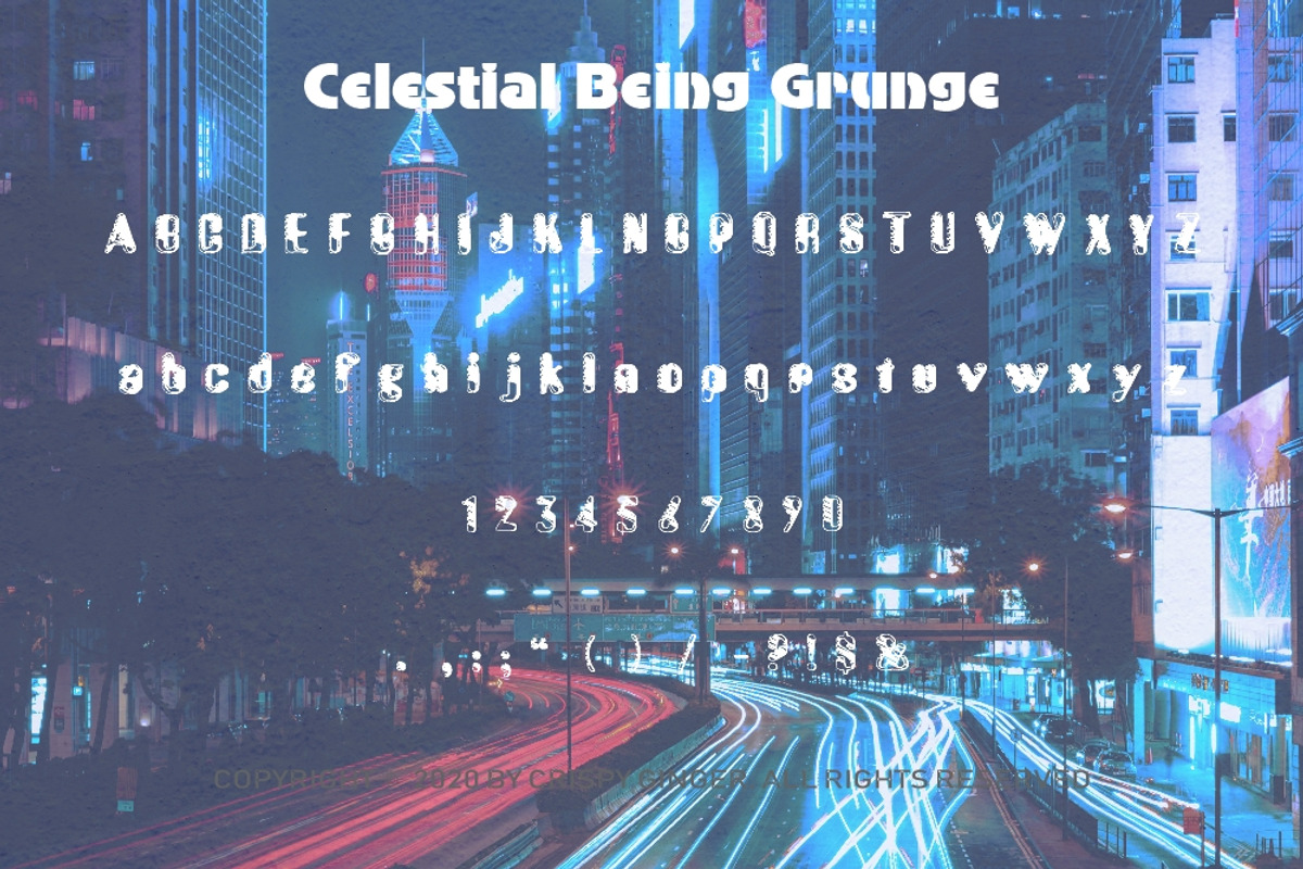 Celestial Being - 13 Font styles, a Script Font by Gblack Id (Photo 10 of 13)