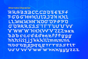 Skorse - Connected Logo Font, a Sans Serif Font by Sarid Ezra (Thumbnail 10 of 10)