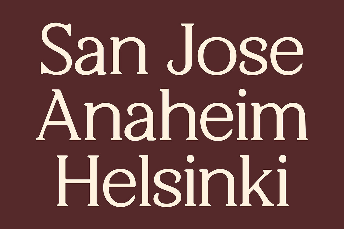 CS Calistha Drawn, a Serif Font by Craft Supply Co. (Photo 4 of 8)