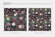 Rose Flowers - Seamless Patterns, a Pattern Graphic by texvogue (Thumbnail 3 of 11)