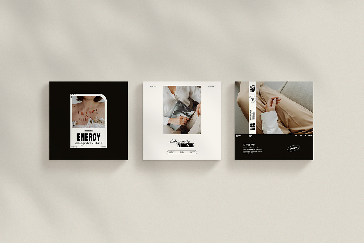 NOLE / Social Media Kit (III), a Social Media Template by Wildnun Studio (Photo 7 of 23)