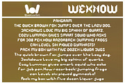 Robotic System font, a Font by weknow (Thumbnail 6 of 8)