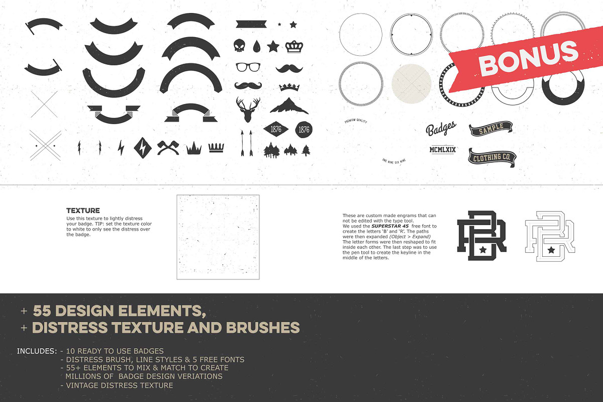 T-shirt vector mockups + Bonus, a Shirt Mockup by PrePress Toolkit (Photo 5 of 5)