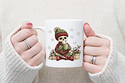 Christmas Funny Skeleton Clipart, an Illustration by designcity5 (Thumbnail 5 of 5)