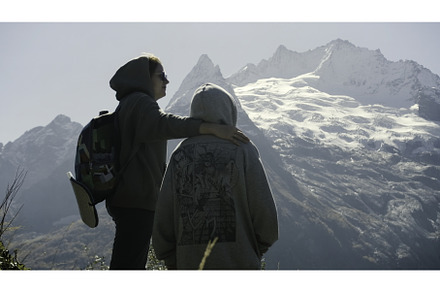 Family walk in the mountains, a Sports & Recreation Photo by Media Whale Stock
