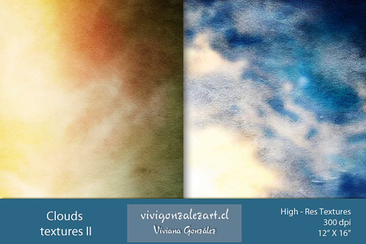 Clouds textures II, a Texture Graphic by ViviGonzalezArt (Photo 2 of 4)