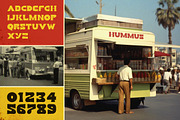 SARONA Vintage | TLV Inspired Font, a Sans Serif Font by Ckybe's Corner (Thumbnail 2 of 7)